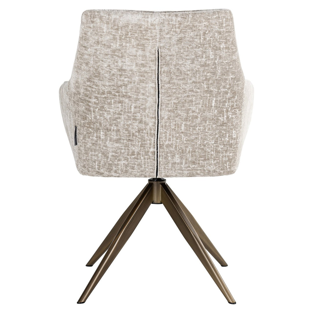 Eetkamerstoel Lisonne pearl island swivel