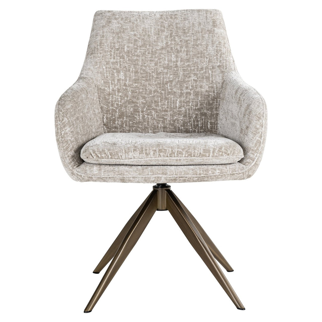 Eetkamerstoel Lisonne pearl island swivel
