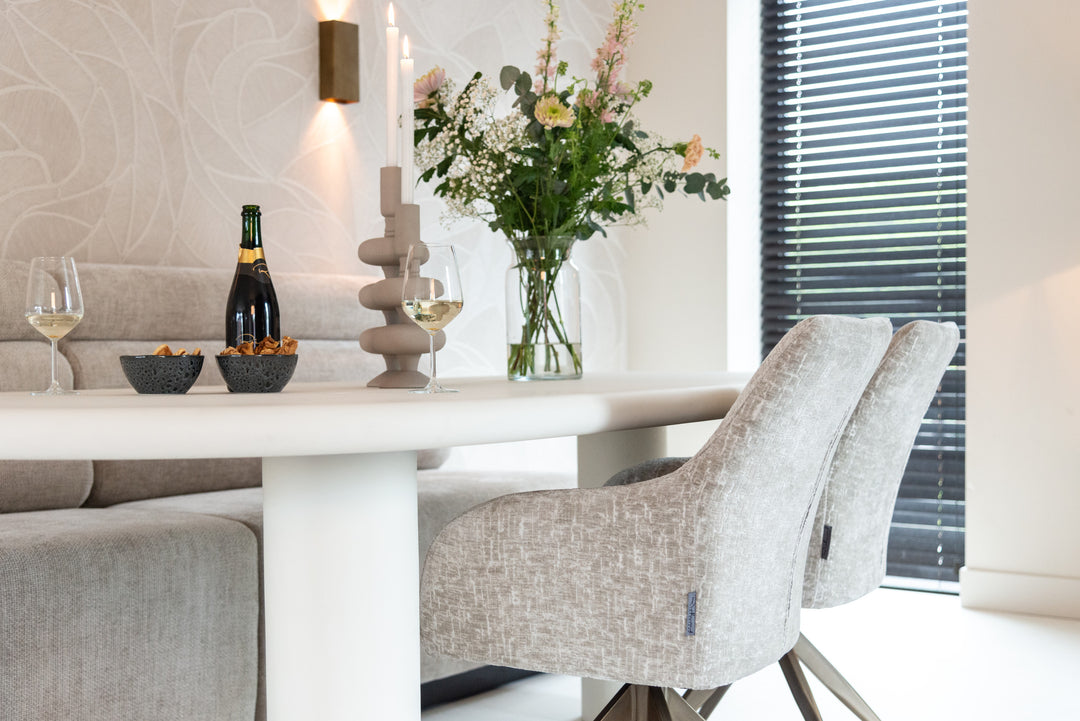 Eetkamerstoel Lisonne pearl island swivel