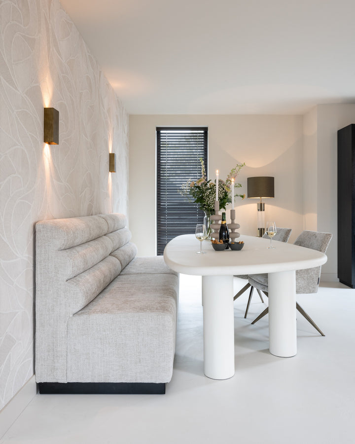 Dining table Bloomstone white 235