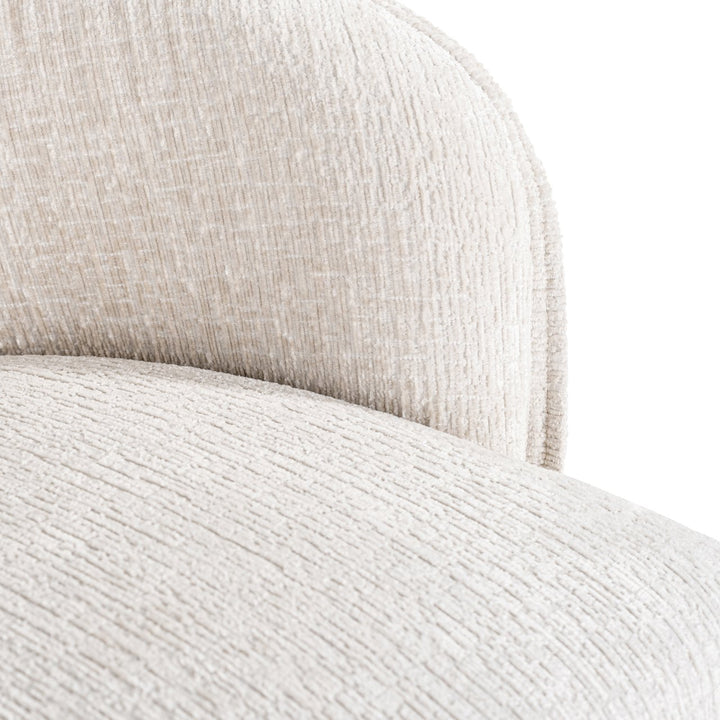 Lounge chair Maryse cream fusion