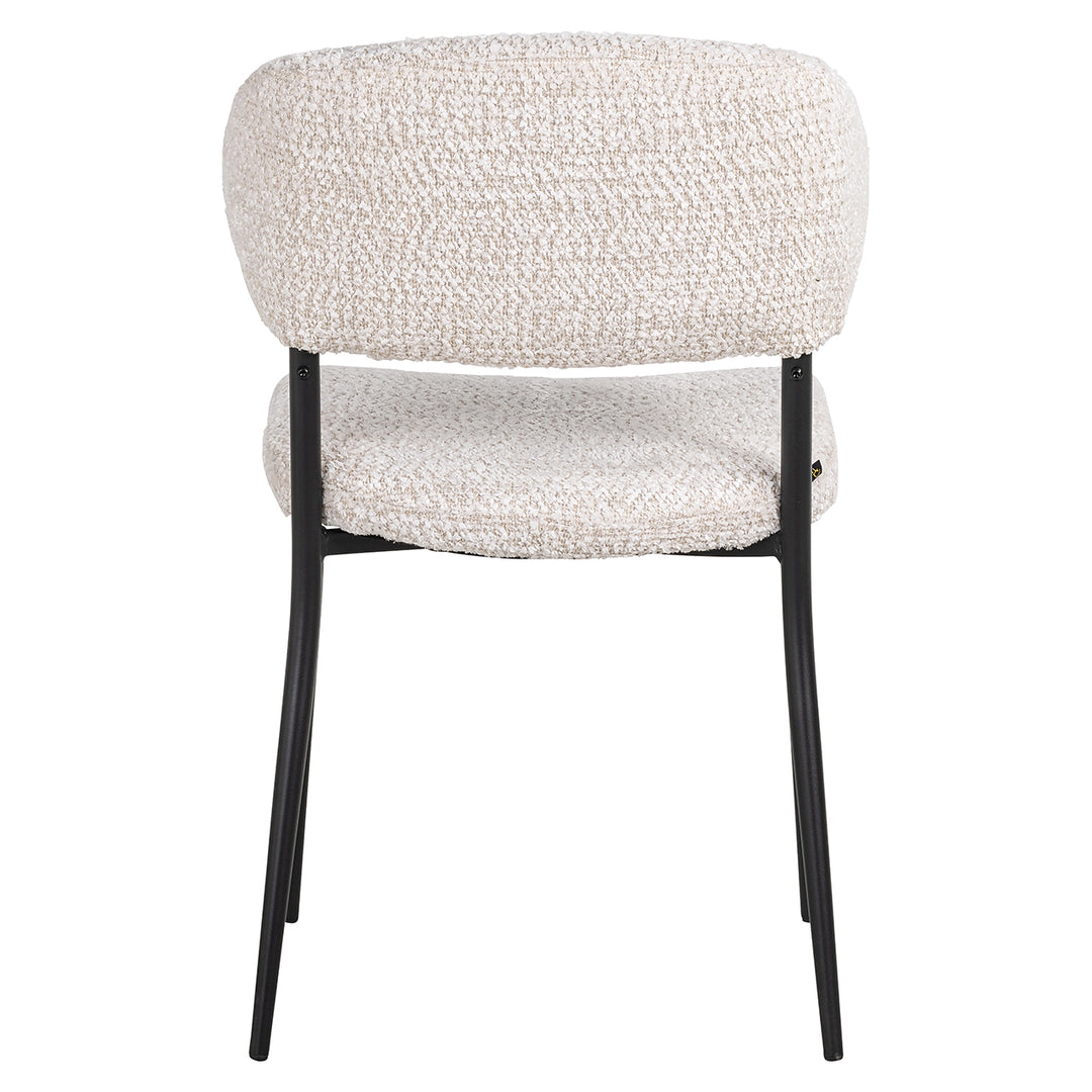 Dining chair Bea (set of 2) Lovely Cream