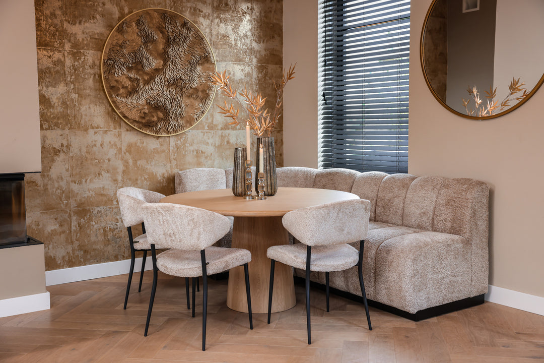 Dining room bench Hillpark lovely beige