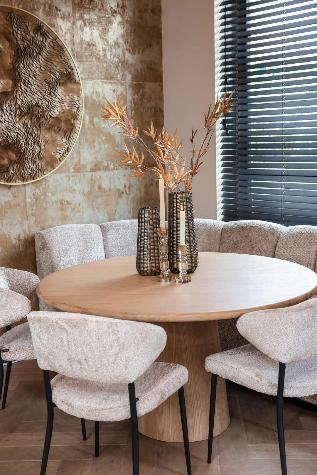 Dining room bench Hillpark lovely beige