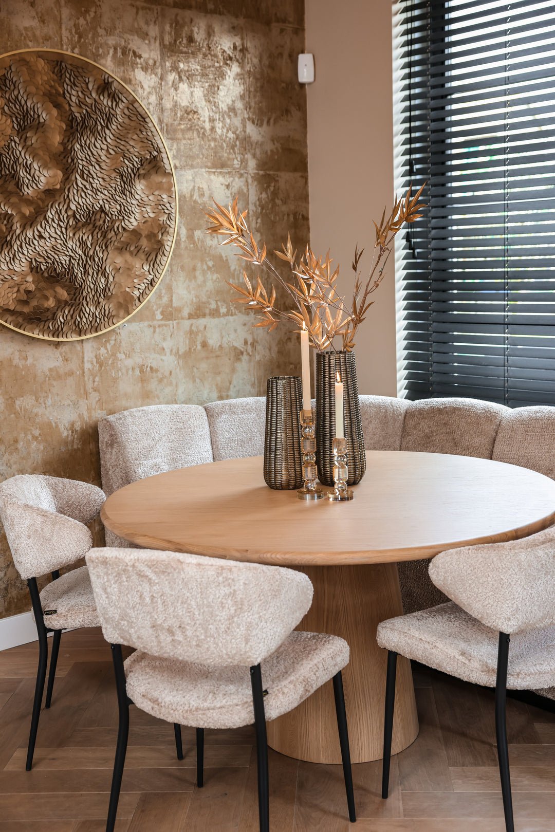 Dining room bench Hillpark lovely beige