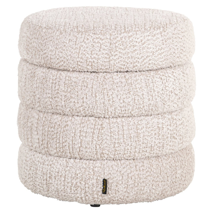 Pouf &amp; Footstool Adele lovely cream
