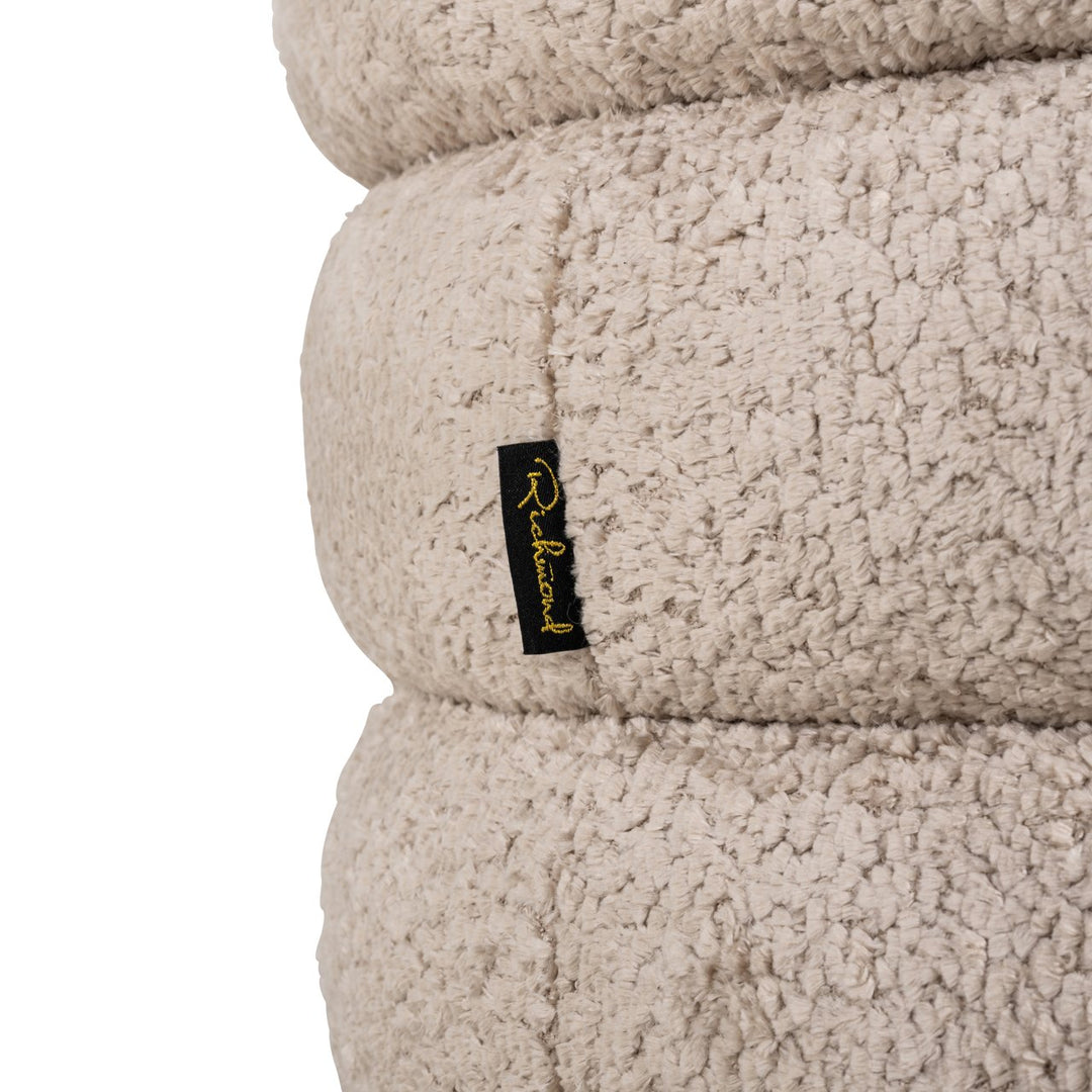 Poef & Voetenbank Adele sheep natural