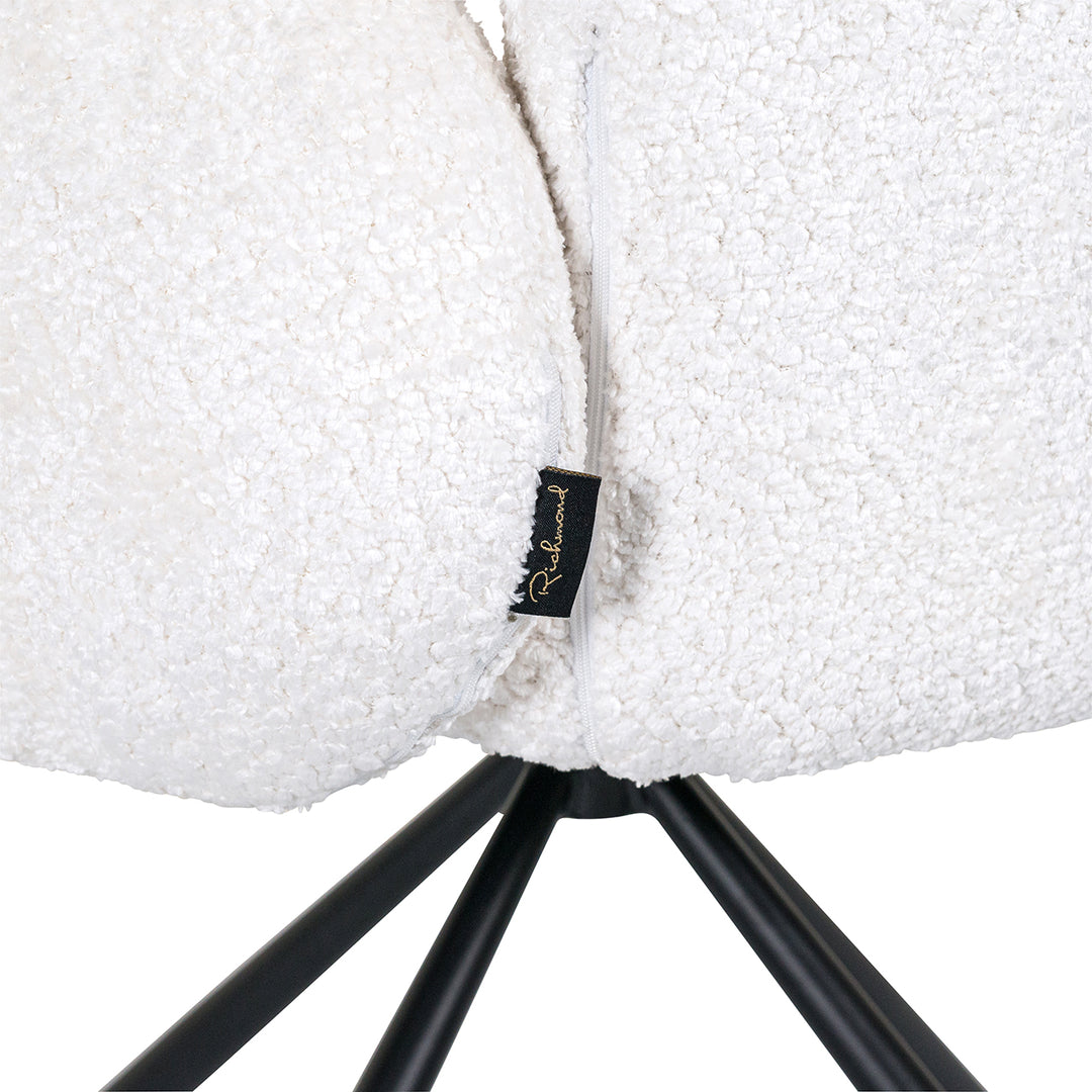 Swivel chair Jolie white sheep (Sheep 02 white)