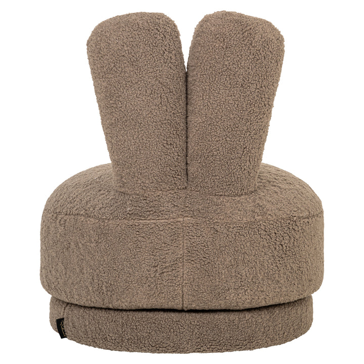 Lounge chair Bunny taupe swivel kids