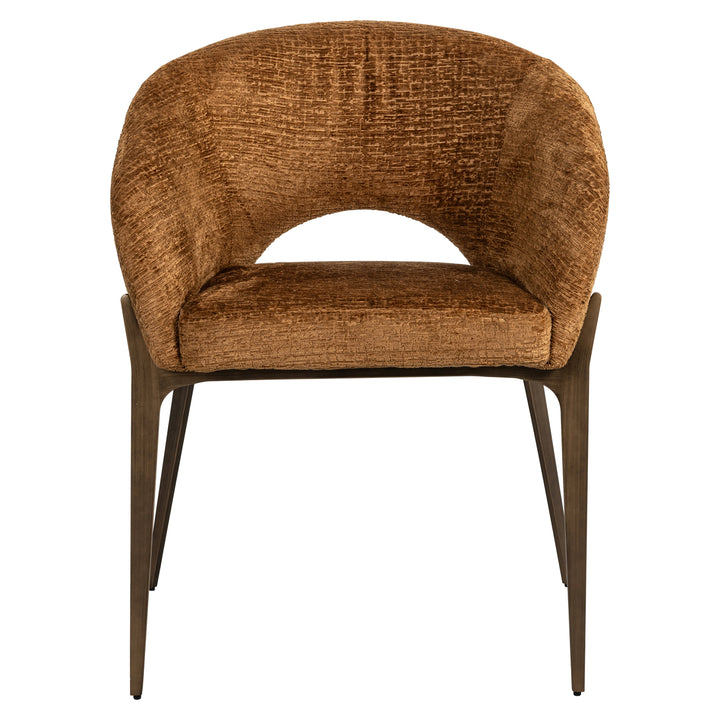 Richmond Eetkamerstoel Kenzi Cognac Fusion - productweergave | CéJor Wonen