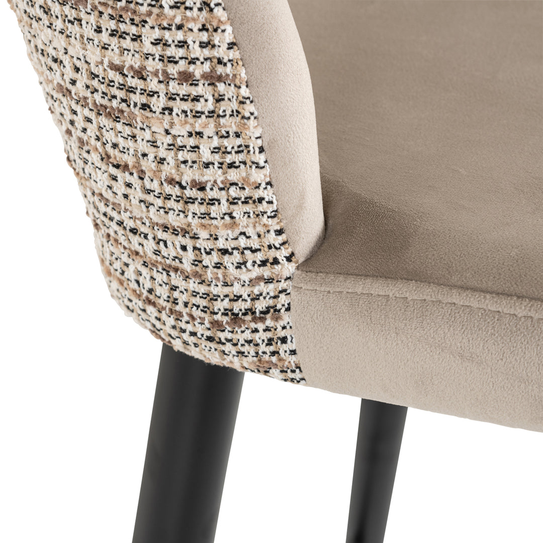 Richmond Barstoel Tabitha, Trendy Nature - detail | CéJor Wonen