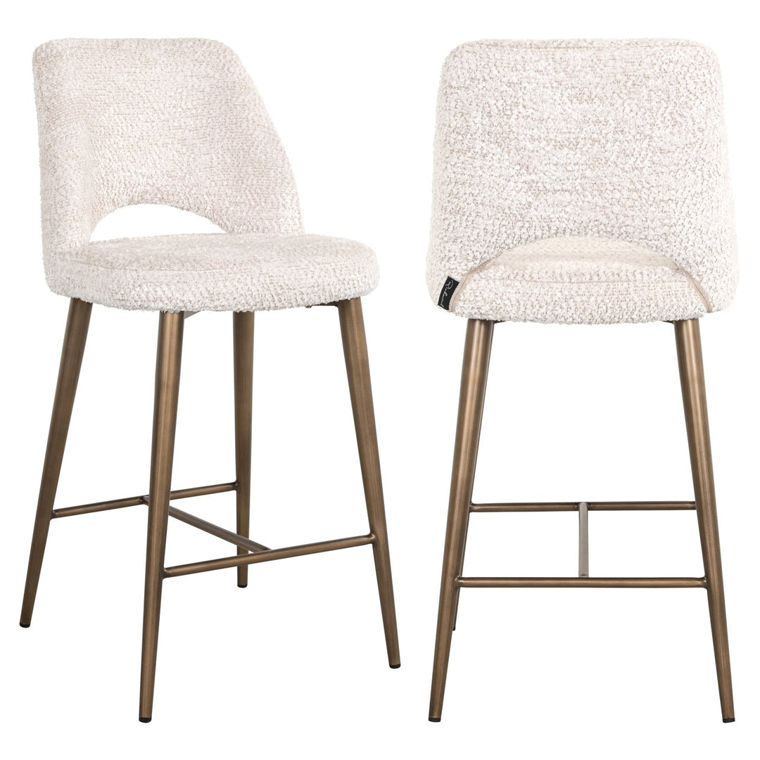 Counter chair Delphine lovely cream