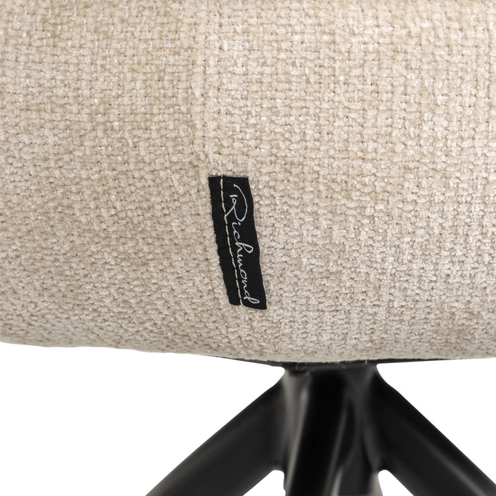 Dining room chair Kayla cream unicorn swivel