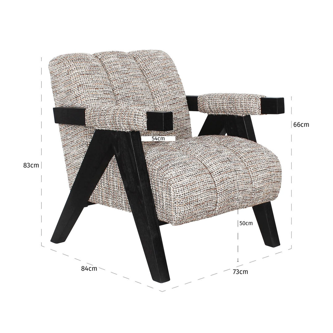 Lounge stoel Clover trendy nature