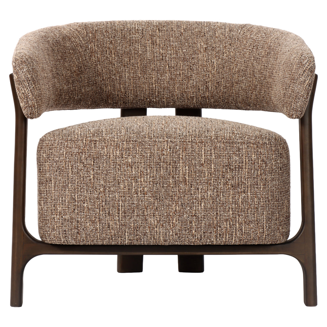 Richmond Loungestoel Dalara Brown Tweed