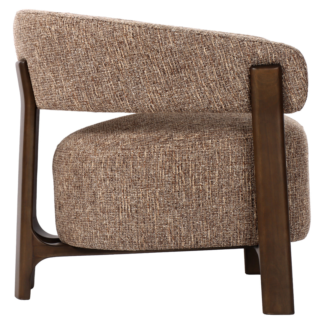 Richmond Loungestoel Dalara Brown Tweed