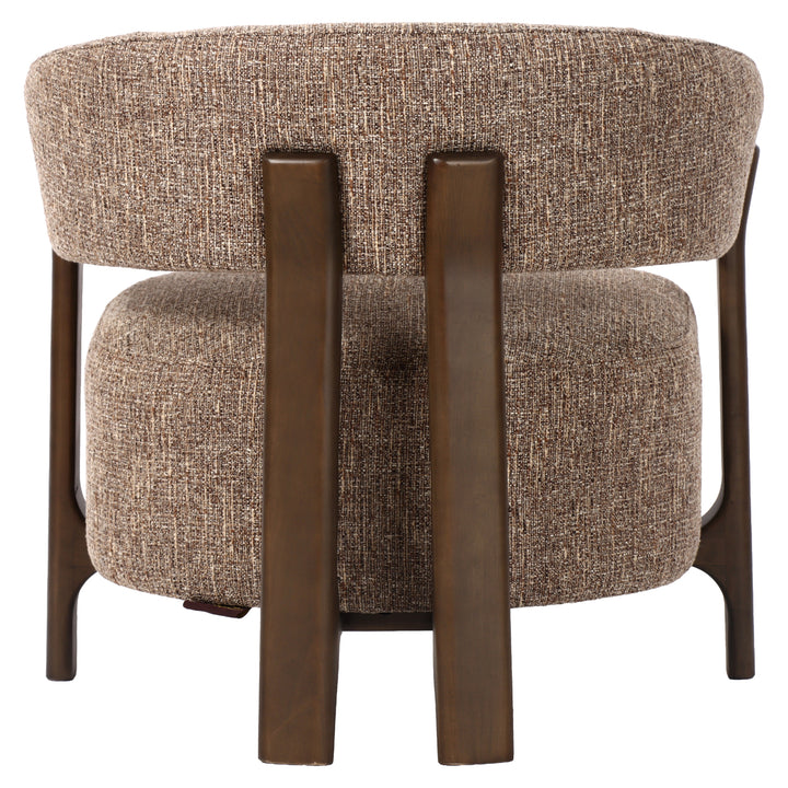 Richmond Loungestoel Dalara Brown Tweed
