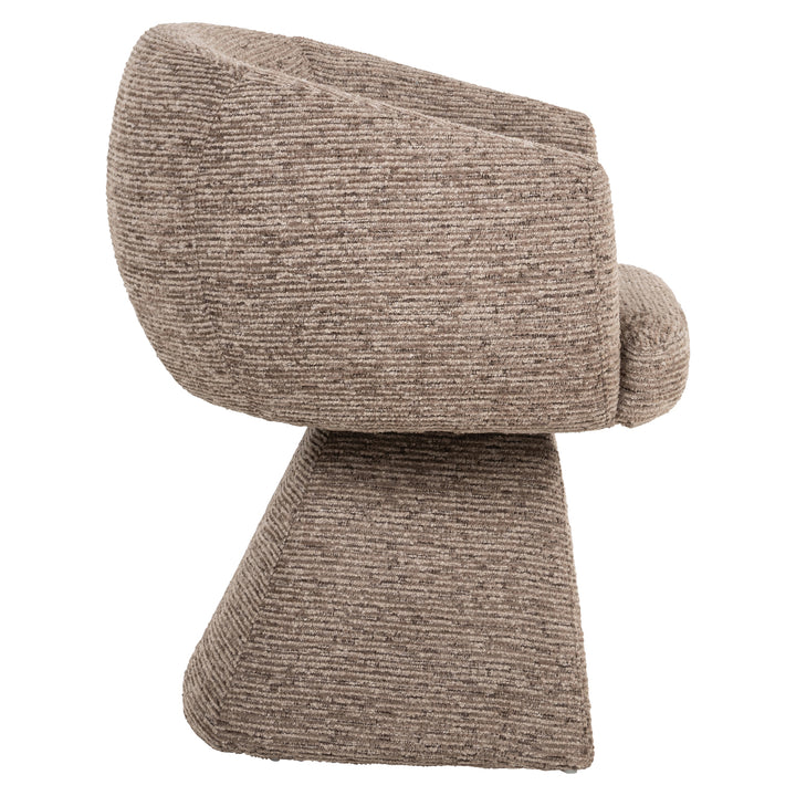 Richmond Eetkamerstoel Quiriro Mocca Lineair Swivel