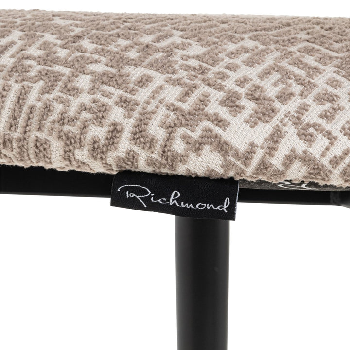 Counter chair Dantes natural geo fire retardant