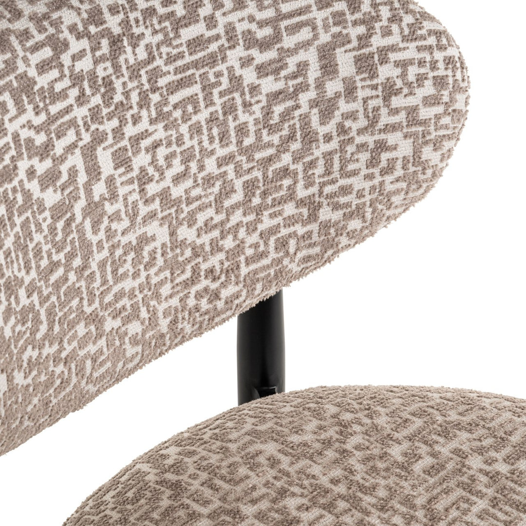 Counter chair Dantes natural geo fire retardant