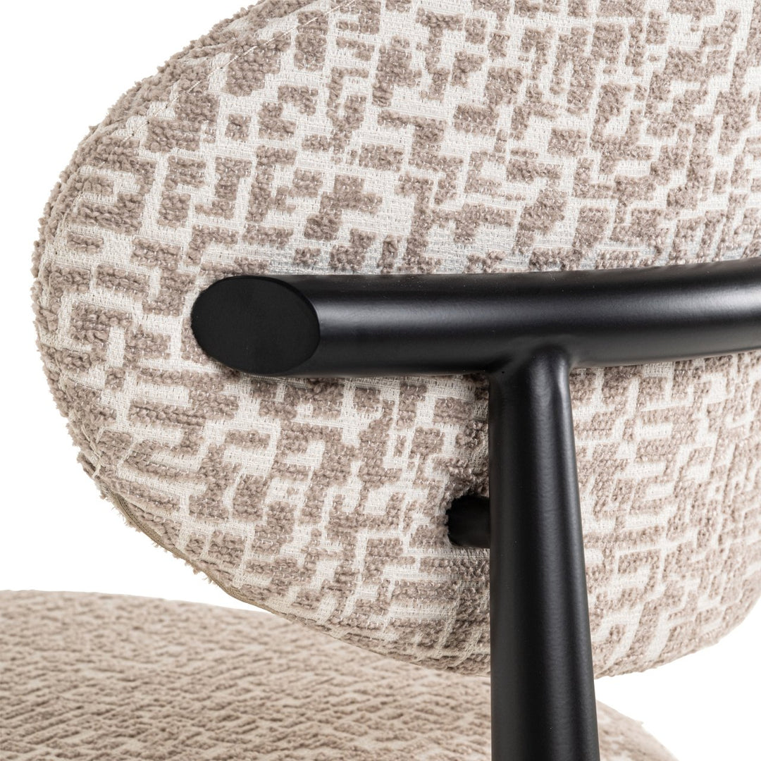 Counter chair Dantes natural geo fire retardant