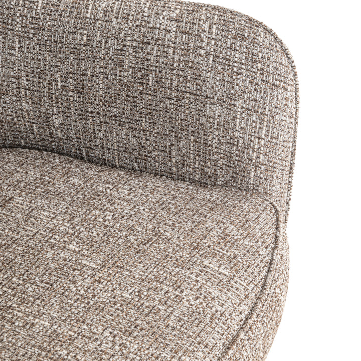 Richmond Eetkamerstoel Ginerva Earth Tweed Swivel