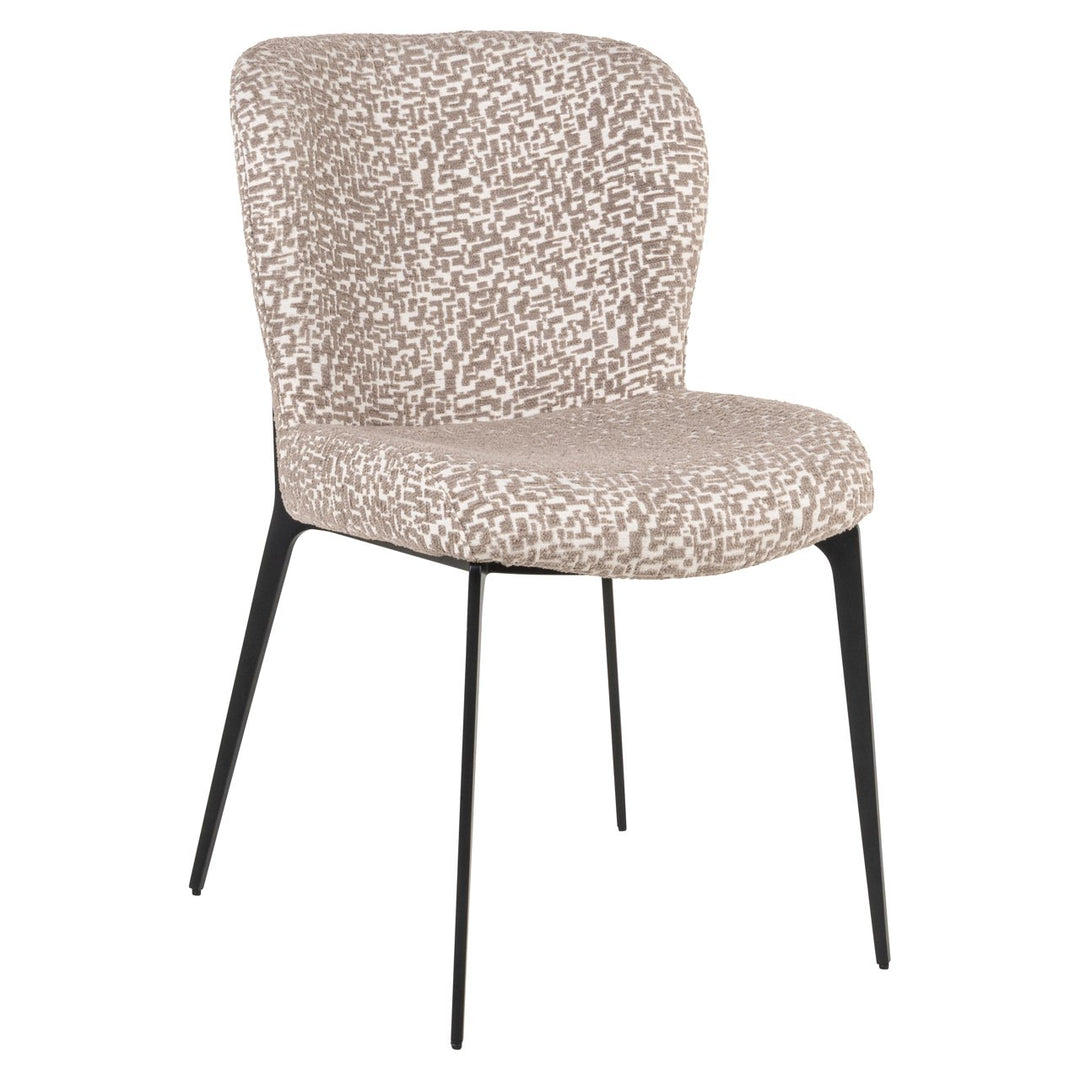 Sergio natural geo dining chair