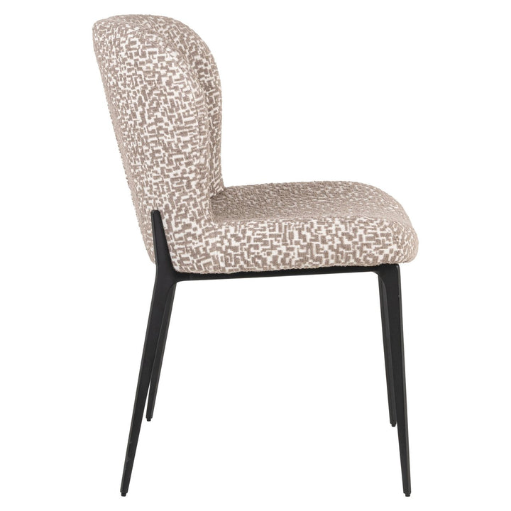 Sergio natural geo dining chair