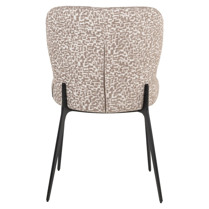 Sergio natural geo dining chair