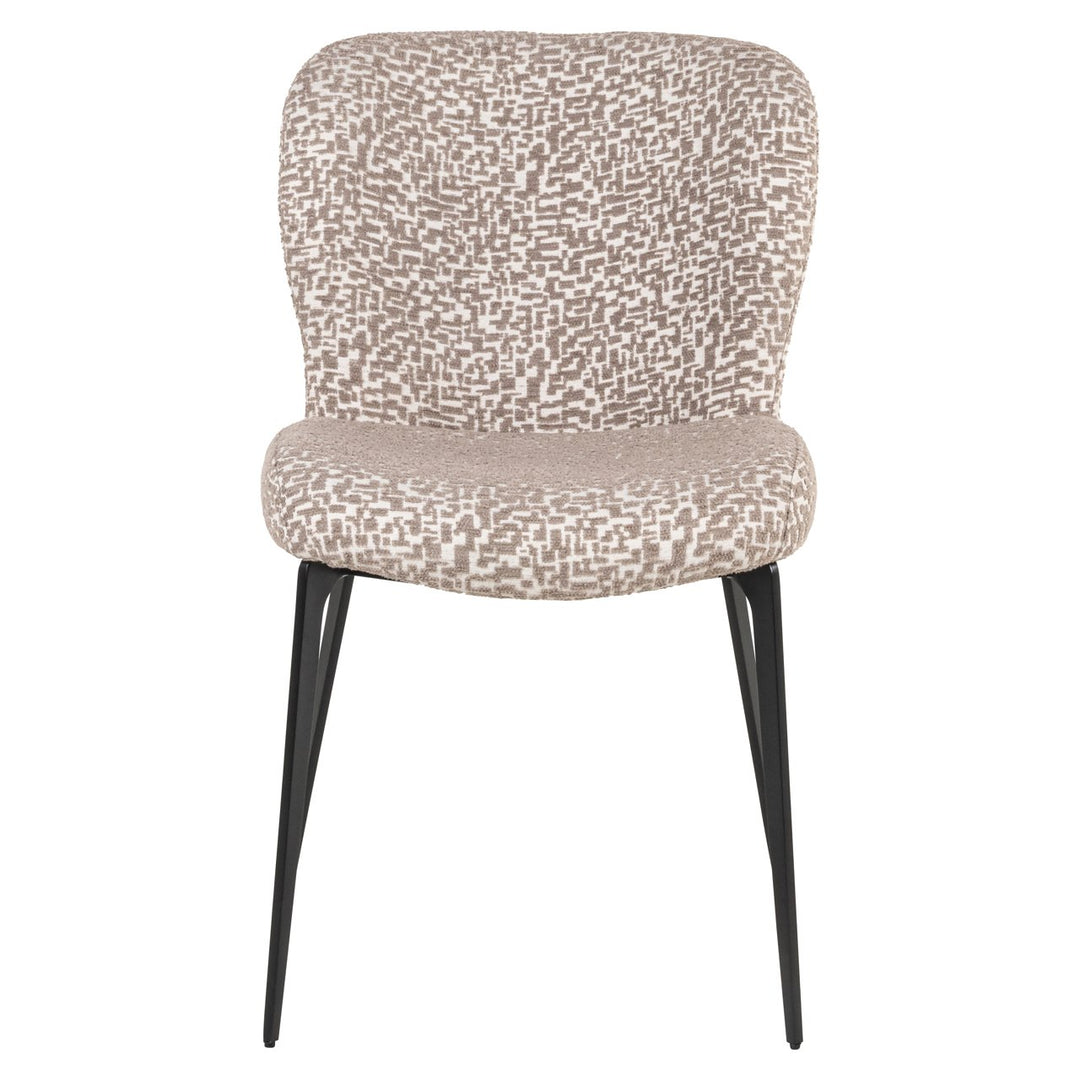 Sergio natural geo dining chair
