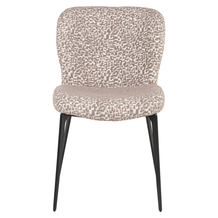 Sergio natural geo dining chair