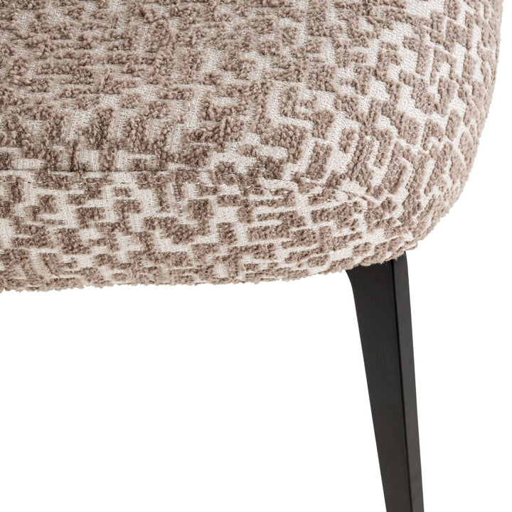Sergio natural geo dining chair