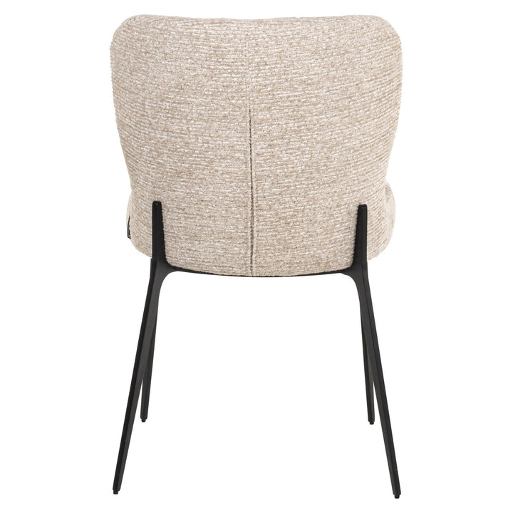 Sergio natural linear dining chair