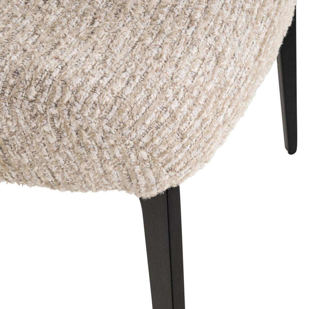 Sergio natural linear dining chair