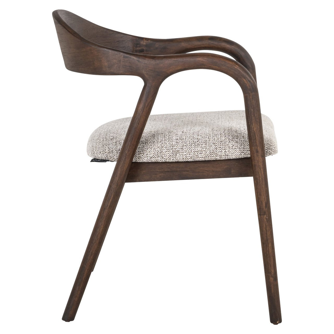 Dining room chair Mihara mocca fancy
