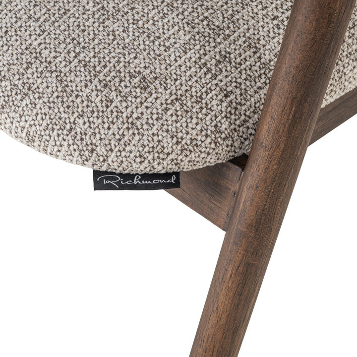 Dining room chair Mihara mocca fancy