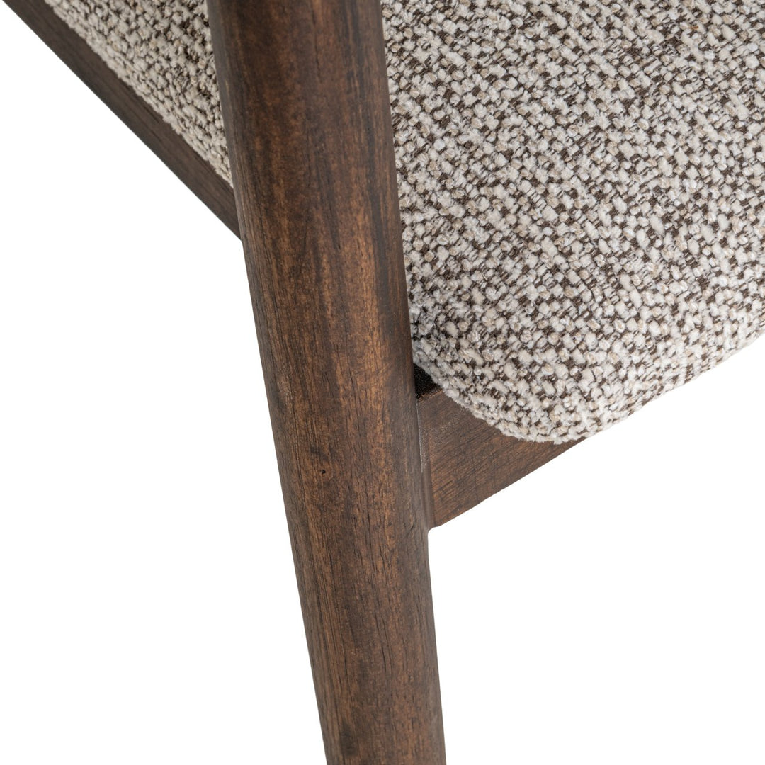 Dining room chair Mihara mocca fancy