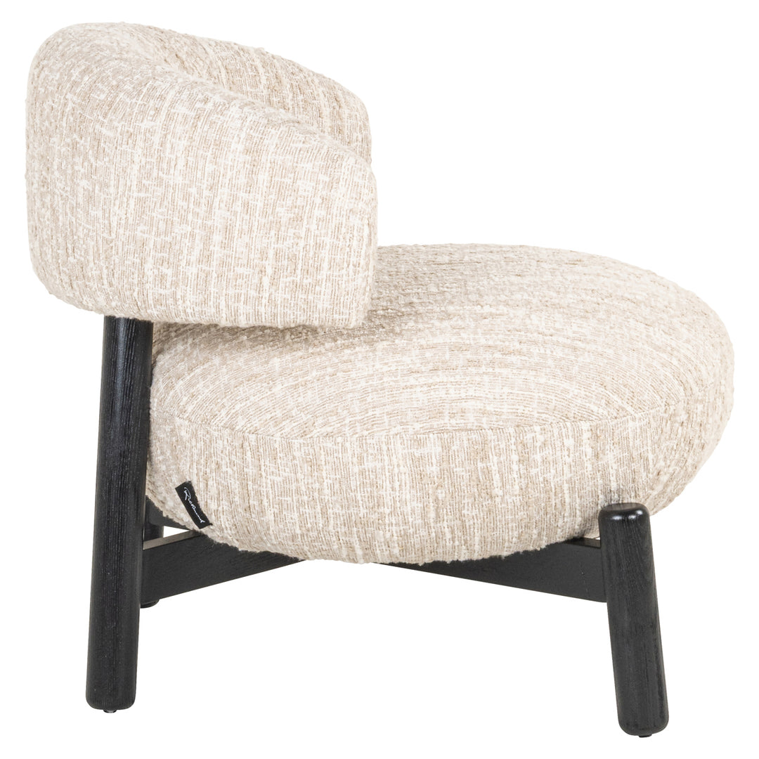 Richmond Loungefauteuil Ornella Beige Angora