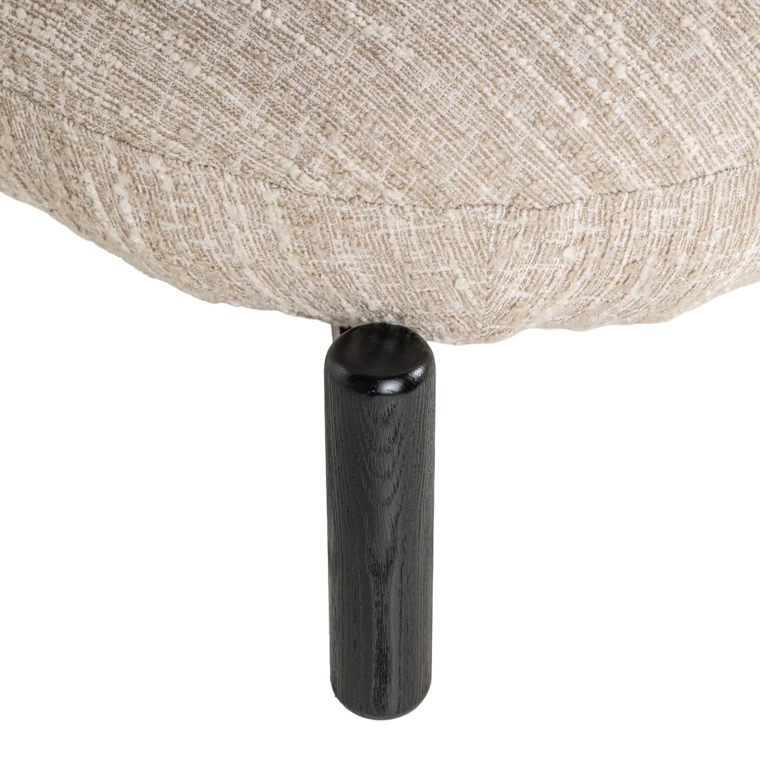 Richmond Loungefauteuil Ornella Beige Angora