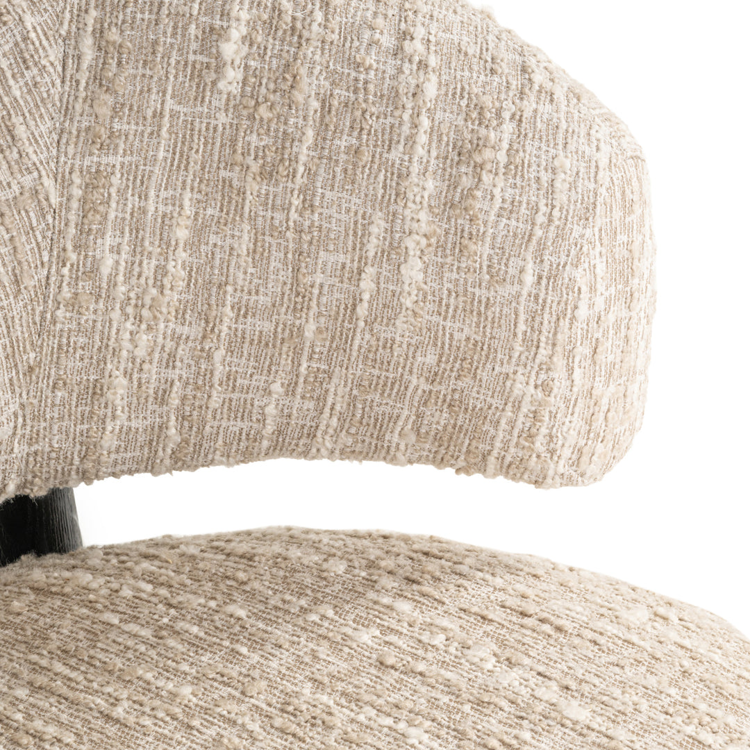 Richmond Loungefauteuil Ornella Beige Angora