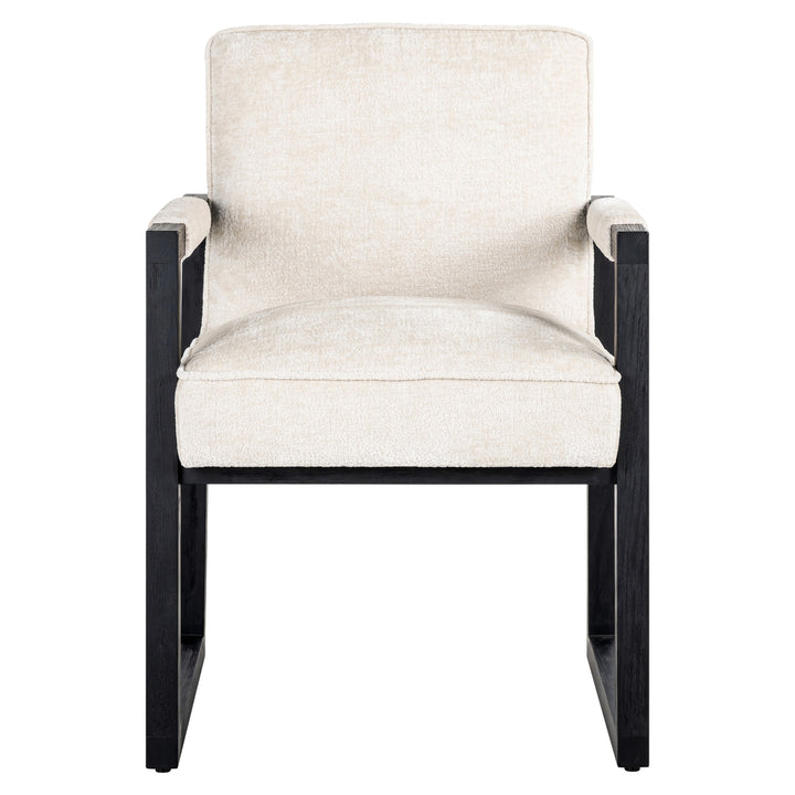 Richmond Eetkamerstoel Beck, White Chenille - productweergave | CéJor Wonen