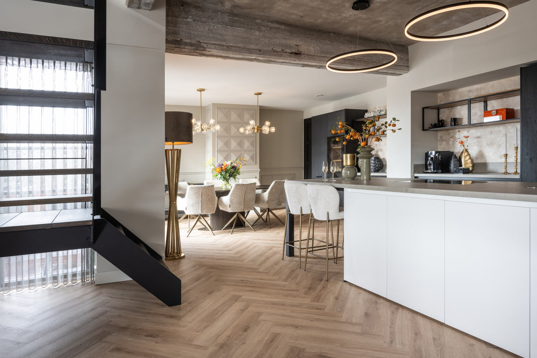 Eettafel Luxor brown oval 235