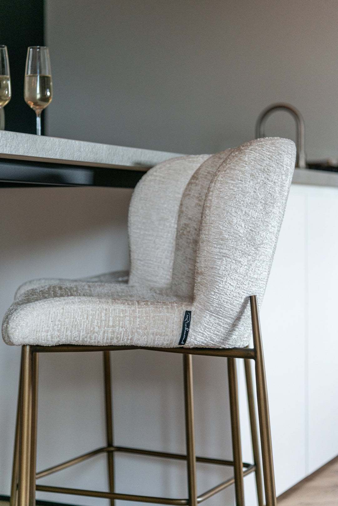 Counter chair Darby cream fusion
