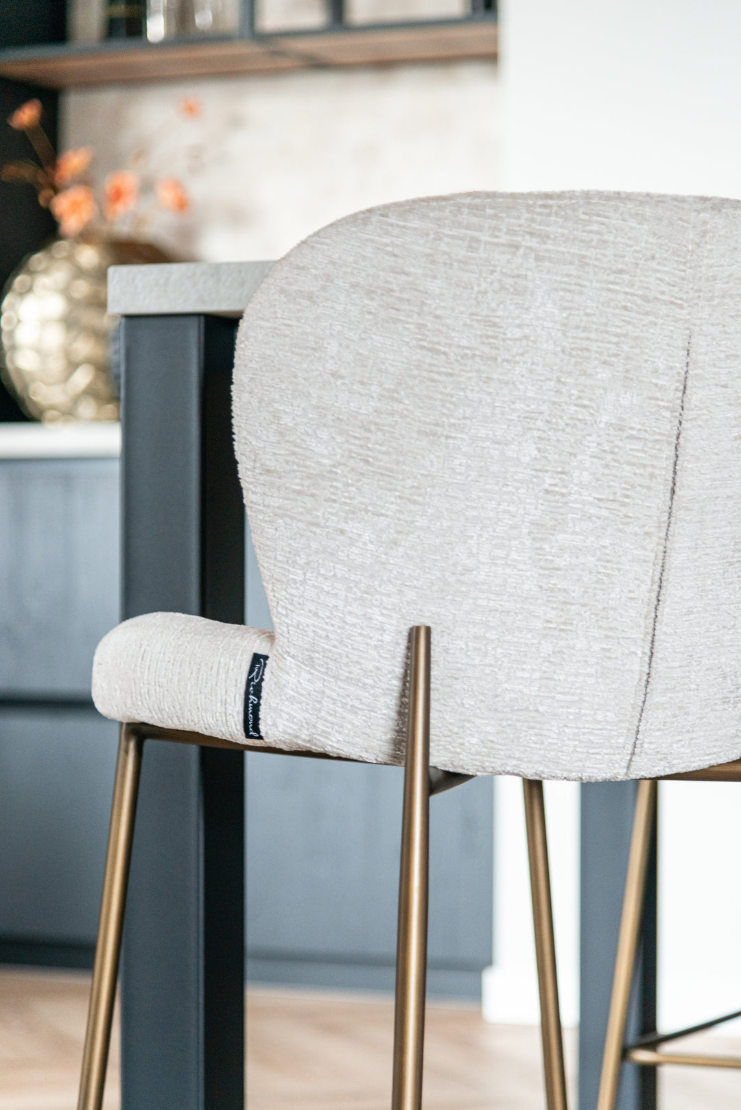 Counter chair Darby cream fusion