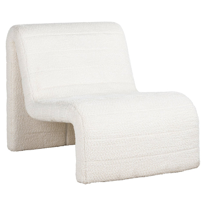 Lounge chair Kelly lovely white