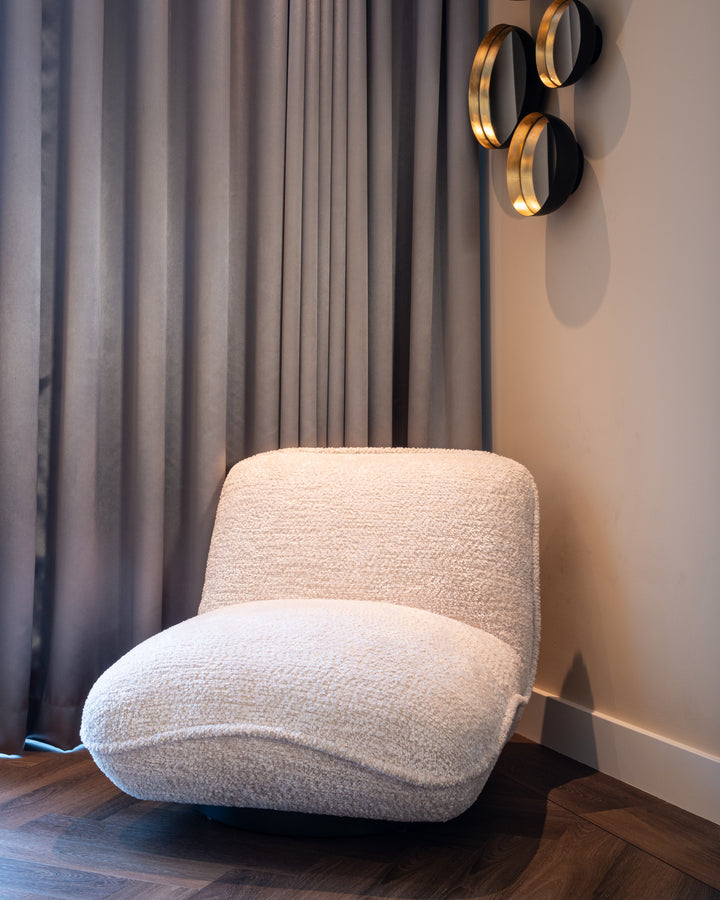 Lounge chair Ophelia lovely cream