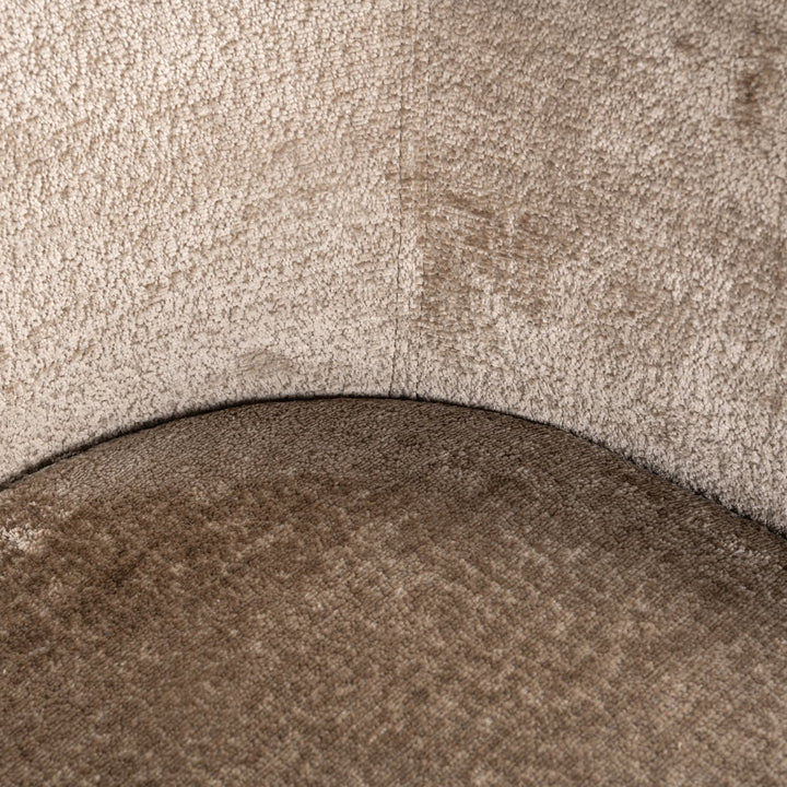 Dining room chair Ruby taupe chenille