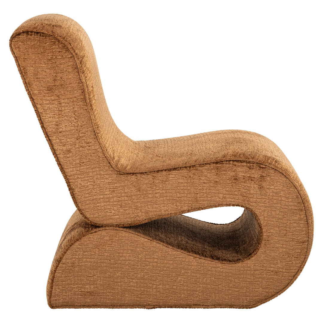 Lounge-Sessel Frankie Cognac Fusion