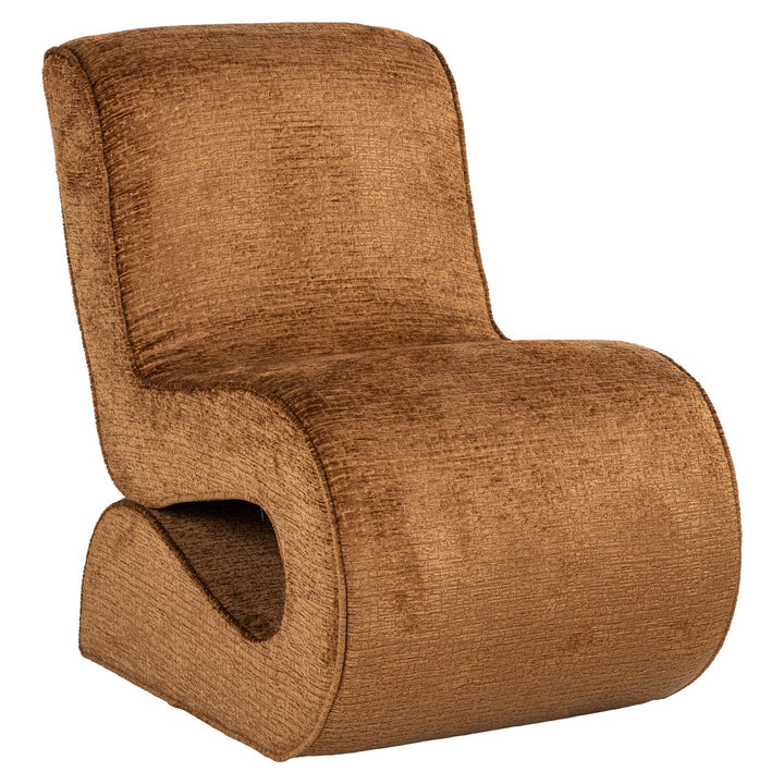 Lounge-Sessel Frankie Cognac Fusion