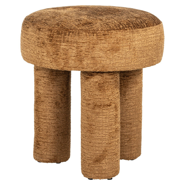 Pouf &amp; Footstool Pommery cognac fusion